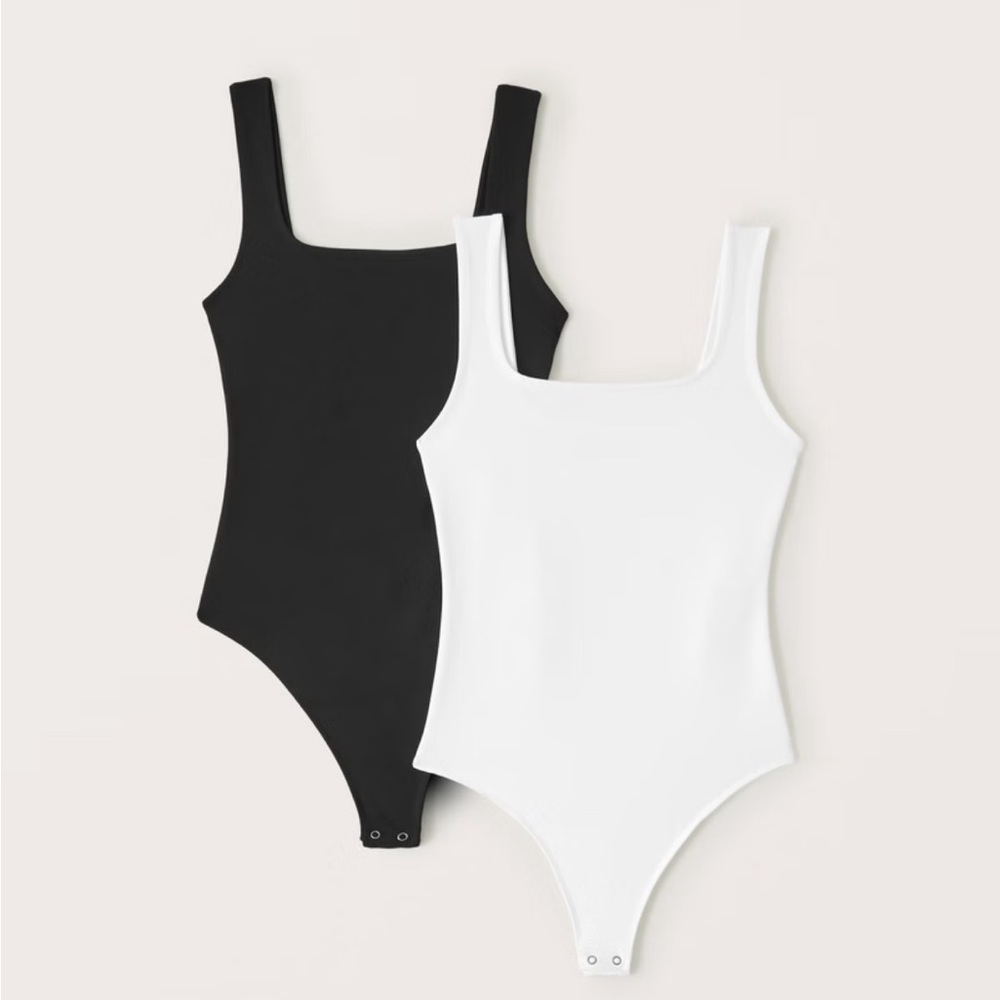 Abercrombie & Fitch 2-Pack Seamless Fabric Tank Bodysuits